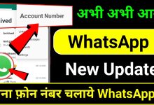 बिना फोन नंबर चलाए दो WhatsApp ऐसे? सीखे WhatsApp New Update?